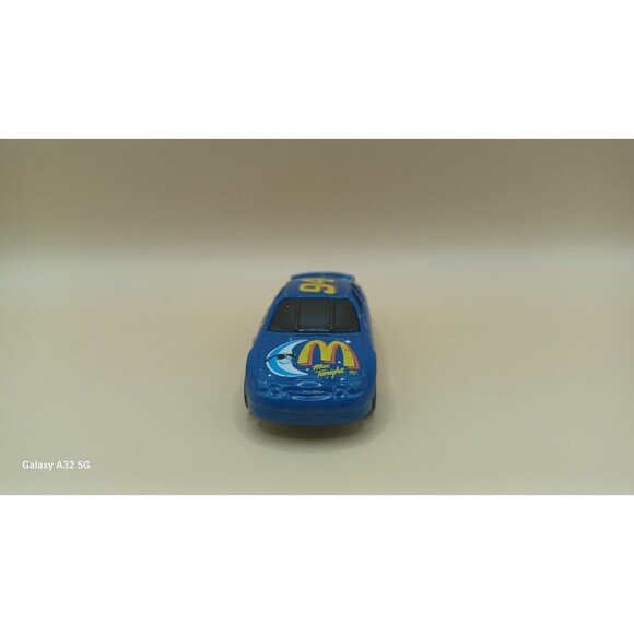 Vintage 1998 Mattel Hot Wheels Blue McDonalds Diecast #94 Race Car Made In China - Picture 7 of 8